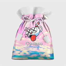 Подарочный 3D мешок с принтом Cuphead | Разбитая чашечка в Тюмени, 100% полиэстер | Размер: 29*39 см | cuphead | cupheadshow | игра чашки | капхед | капхэд | нетфликс | чашечки | чашка | чашки | шоу | шоу чашечка