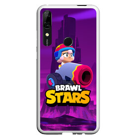 Чехол для Honor P Smart Z с принтом BrawlStars Бонни с пушкой Bonny в Тюмени, Силикон | Область печати: задняя сторона чехла, без боковых панелей | boni | bonnie | brawl | brawl stars | brawlstars | brawl_stars | бони | бонни | бравлстарс