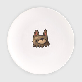 Тарелка с принтом Мордочка собачки в Тюмени, фарфор | диаметр - 210 мм
диаметр для нанесения принта - 120 мм | мордочка | пес | песик | собака | собачка