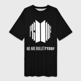 Платье-футболка 3D с принтом BTS WE ARE BULLETPROOF  БТС  мы пуленепробиваемые в Тюмени,  |  | album | proof | бтс | ви | джин | камбек | намджун | новый альбом | пруф | рм | тэхен | хоби | хосок | чимин | чонгук | шуга | юнги