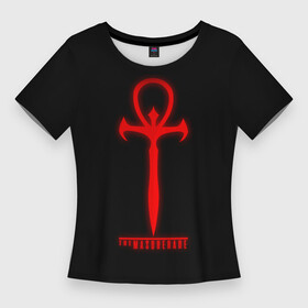 Женская футболка 3D Slim с принтом Vampire: The Masquerade  Bloodhunt  Logo  Лого в Тюмени,  |  | blood | bloodhunt | brujah | clan | gangrel | hunt | malka | marauder | masquerade | ranger | siren | the | vampire | vandal | брут | бруха | вампир | вампиры | вандал | вентру | гангрел | диверсант | клан | малкавиан | мародер | муза | носферату | сирена