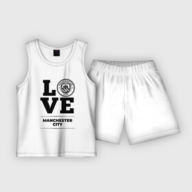 Детская пижама с шортами хлопок с принтом Manchester City Love Классика в Тюмени,  |  | city | club | football | logo | love | manchester | manchester city | клуб | лого | манчестер | мяч | символ | сити | спорт | футбол | футболист | футболисты | футбольный
