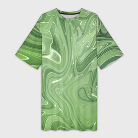 Платье-футболка 3D с принтом Зеленый жидкий камуфляж в Тюмени,  |  | Тематика изображения на принте: green | вода | воин | зеленый | камуфляж | краска | маскировка | милитари | пятна | пятно | разведчик | разводы | солдат | текстура | униформа