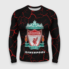 Мужской рашгард 3D с принтом ЛИВЕРПУЛЬ  Liverpool  Трещины в Тюмени,  |  | club | footbal | liverpool | logo | знак | клуб | ливерпуль | логотип | логотипы | мрамор | символ | символы | трещины | форма | футбол | футбольная | футбольный