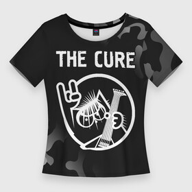 Женская футболка 3D Slim с принтом The Cure  КОТ  Камуфляж в Тюмени,  |  | band | cure | metal | rock | the | the cure | группа | камуфляж | кот | кьюр | милитари | рок