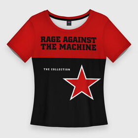 Женская футболка 3D Slim с принтом The Collection  Rage Against the Machine в Тюмени,  |  | Тематика изображения на принте: rage | rage against the machine | ratm | zack de la rocha | группа | зак де ла роча | ратм | рейдж | рок