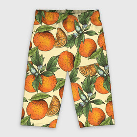 Велосипедки 3D с принтом Узор Апельсиновое настроение в Тюмени,  |  | drawn | fruit | frukt | frukti | frukty | hand | handdrawn | orange | pattern | summer | tropical | апельсиновый сок | апельсины | вручную | лето | паттерн | рисунок от руки | фруктовый узор | целые апельсины
