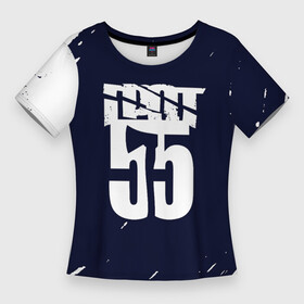 Женская футболка 3D Slim с принтом ГРОТ 55 в Тюмени,  |  | grot | logo | music | rap | rus | rus rap | грот | лого | музыка | реп | русский реп