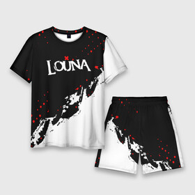Мужской костюм с шортами 3D с принтом louna band  лоуна в Тюмени,  |  | louna | louna 1984 | louna band | louna official video | rock | лауна | лоуна | луна | лусинэ геворкян | музыка | наше радио | рок | русский рок