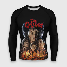 Мужской рашгард 3D с принтом The Quarry Все Персонажи в Тюмени,  |  | characters | games | horror | monster | the quarry | игры | карьер | монстр | персонажи | ужасы | хоррор