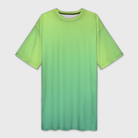 Платье-футболка 3D с принтом Shades of Green  GRADIENT в Тюмени,  |  | абстракция | амбре | без дизайна | градиент | градиент и ничего лишнего | градиенты | зеленая | зеленое | зеленый | летний зеленый цвет | на весну | на каждый день | на лето | оттенки зеленого