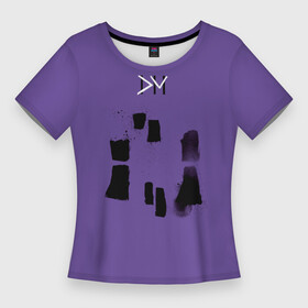 Женская футболка 3D Slim с принтом DM IMPRINT в Тюмени,  |  | 80 е | 90 е | depeche | группа | музыка | наслаждайся тишиной | новая волна | поп | ретро | синтезатор | черный | электроника