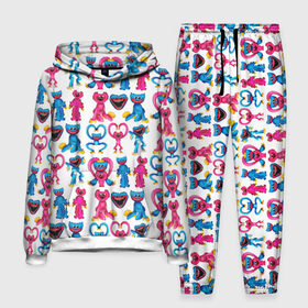 Мужской костюм 3D (с толстовкой) с принтом POPPY PLAYTIME HAGGY WAGGY AND KISSY MISSY PATTERN в Тюмени,  |  | haggy waggy | kissy missy | poppy playtime | игра | кисси мисси | монстр | плэйтайм | попи плей тайм | попи плэй тайм | попиплейтам | попиплэйтайм | поппи плейтайм | поппиплэйтайм | розовы | хагги вагги | хаги ваги