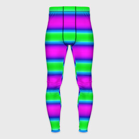 Мужские тайтсы 3D с принтом Зеленый и фиолетовые яркие неоновые полосы striped pattern в Тюмени,  |  | Тематика изображения на принте: modern | neon | striped pattern | горизонтальные полоы | зеленые полосы | полосатый узор | фиолетовые полосы