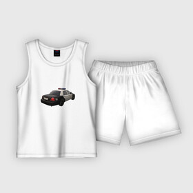 Детская пижама с шортами хлопок с принтом LAPD автомобиль в Тюмени,  |  | lapd | автомобиль | лос анджелес | спец. службы