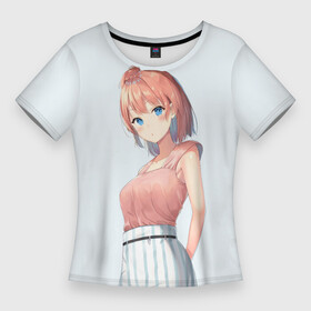 Женская футболка 3D Slim с принтом Iroha Isshiki  OreGairu в Тюмени,  |  | anime | hamachi | iroha isshiki | oregairu | yahari ore no seishun | аниме | анимэ | ироха ишики | как и ожидалось моя | комедия не складывается