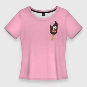 Женская футболка 3D Slim с принтом Жара мороженное в Тюмени,  |  | анимация | весёлая | весело | веселье | девушке | десерт | для | жара | жарко | женская | занятия | лето | модная | мордочка | мороженка | мороженное | мультяшная | пикник | позитив | позитивная