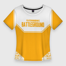 Женская футболка 3D Slim с принтом PlayerUnknown s Battlegrounds pubg в Тюмени,  |  | announ | battle | battleground | battlegrounds | game | games | lite | logo | mobile | player | playerunknown | pubg | royale | анноун | батл | батлграунд | згип | игра | игры | лайт | лого | логотип | логотипы | мобайл | онлайн | пабг | плеер |
