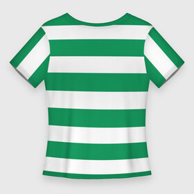 Женская футболка 3D Slim с принтом ФК Ахмат на фоне бело зеленой формы в Тюмени,  |  | 1958 | ахмат | ахмат сила | грозный | сила | фк ахмат | форма | футбол | чечня