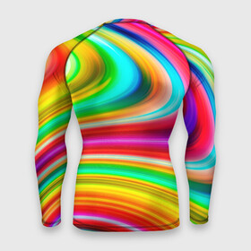 Мужской рашгард 3D с принтом Rainbow colors в Тюмени,  |  | Тематика изображения на принте: blue | bright | color | green | orange | pastel | pattern | pink | purple | rainbow | red | summer | yellow | желтый | зеленый | красный | летний | оранжевый | пастельный | радуга | розовый | синий | узор | фиолетовый | цветной | яркий