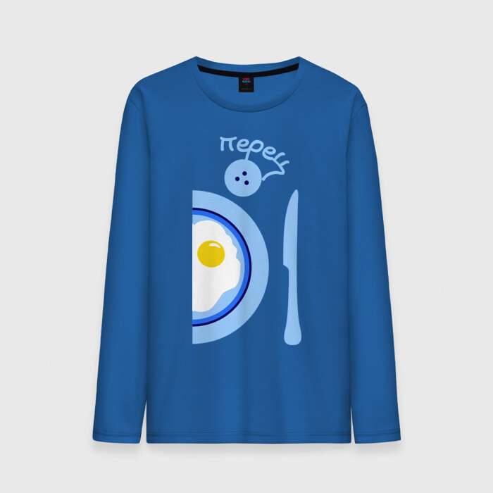 Мужской лонгслив хлопок Мы близки как перец и соль фото