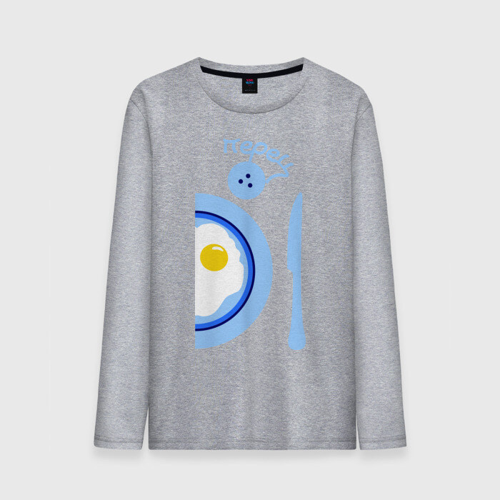 Мужской лонгслив хлопок Мы близки как перец и соль фото