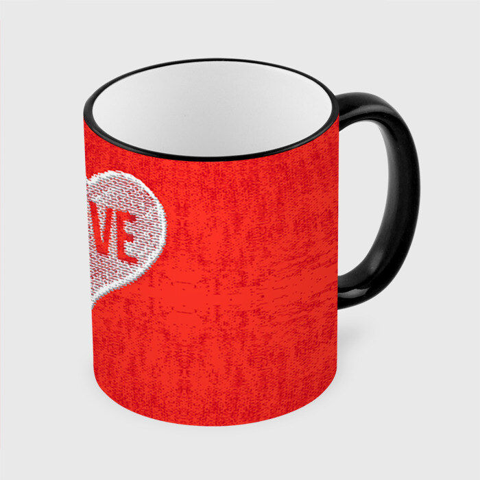 Кружка 3D Love фото