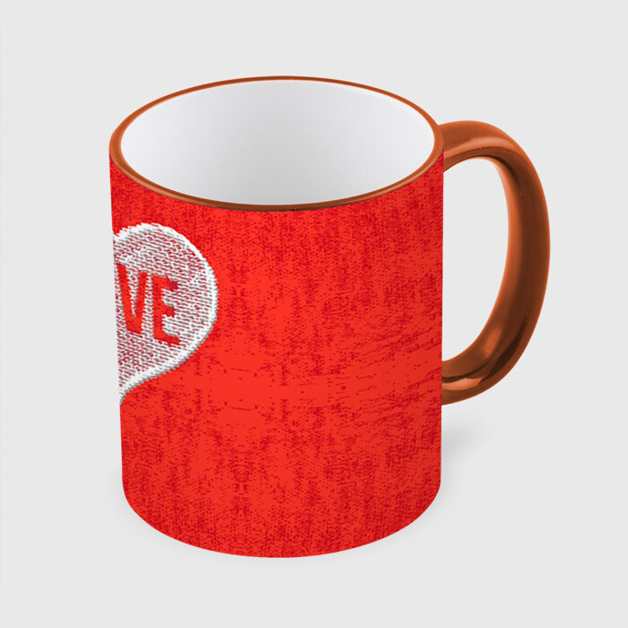 Кружка 3D Love фото