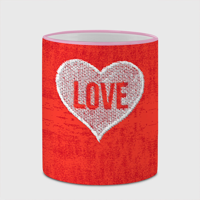 Кружка 3D Love фото