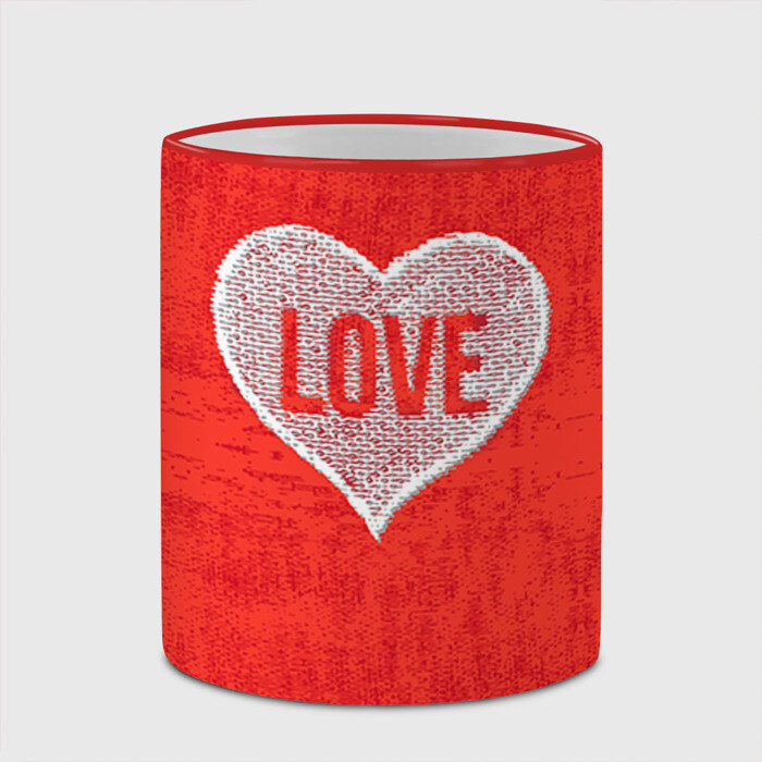 Кружка 3D Love фото