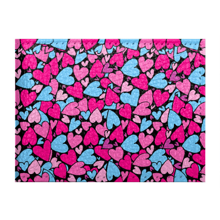 Обложка для студенческого билета Сердца фото