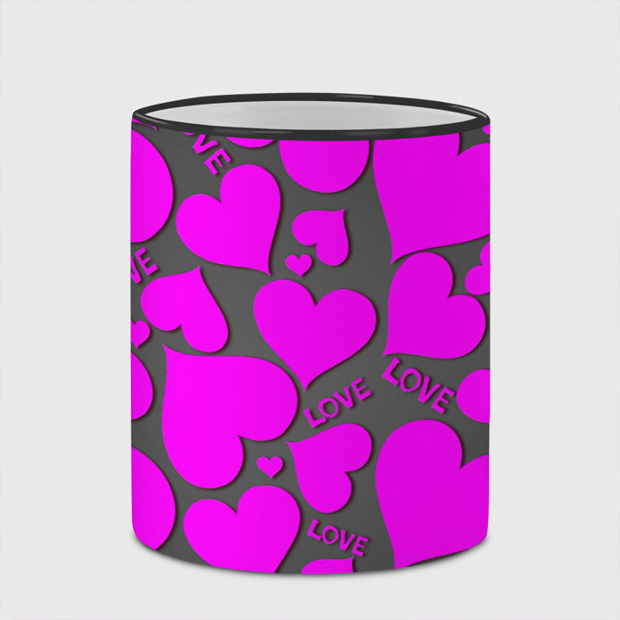 Кружка 3D Любовная история фото