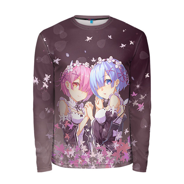 Мужской лонгслив 3D Zero kara Hajimeru Isekai Seikatsu фото