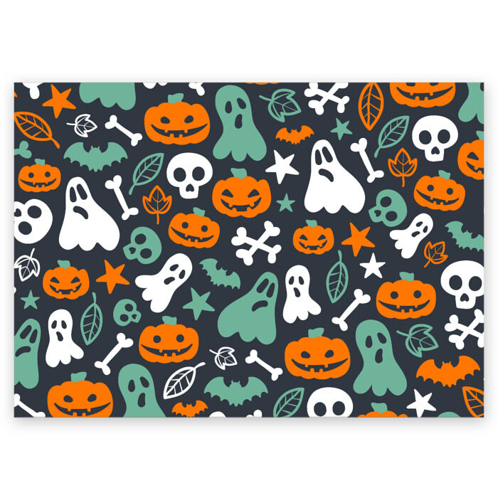 Поздравительная открытка Halloween фото