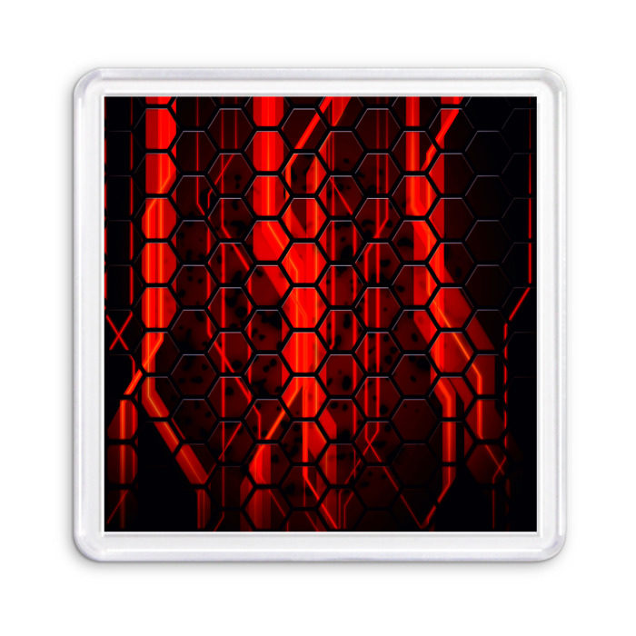 Магнит 55*55 СТАЛЬНЫЕ СОТЫ фото