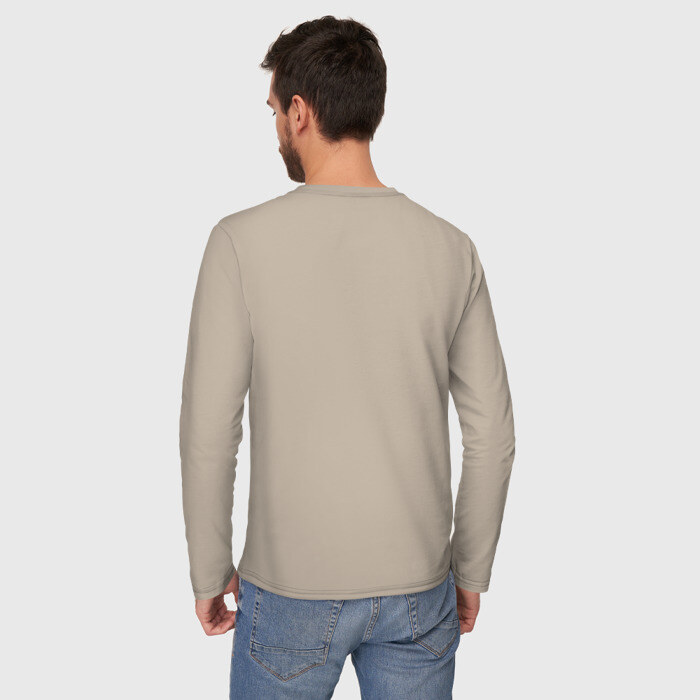 Мужской лонгслив хлопок Чёрный клевер фото