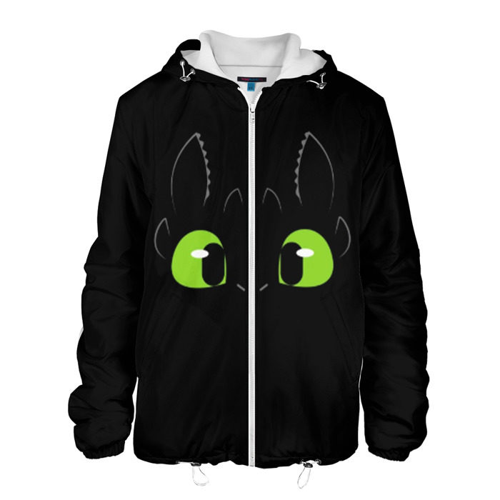 Мужская куртка 3D Как приручить дракона фото