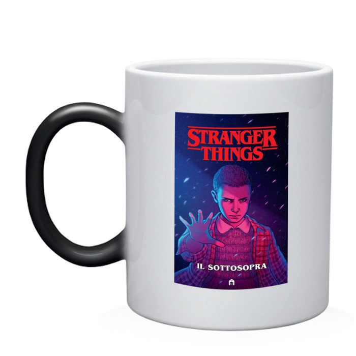 Кружка хамелеон STRANGER THINGS фото