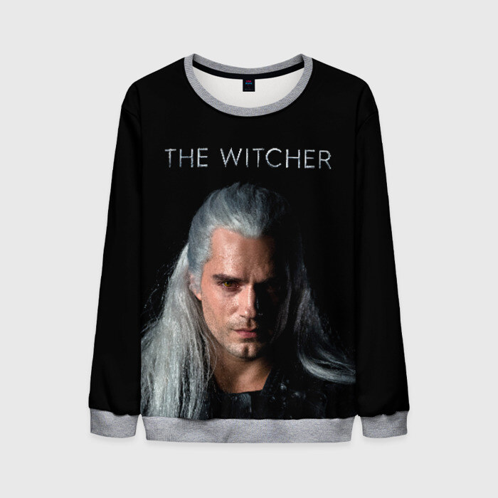 Мужской свитшот 3D ВЕДЬМАК (Сериал) фото