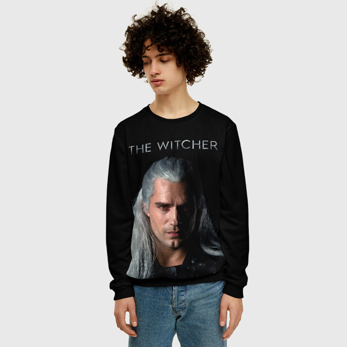 Мужской свитшот 3D ВЕДЬМАК (Сериал) фото