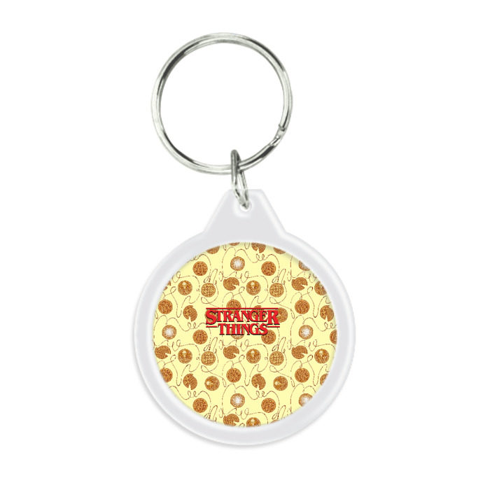 Брелок круглый Stranger Thing. Pancakes фото