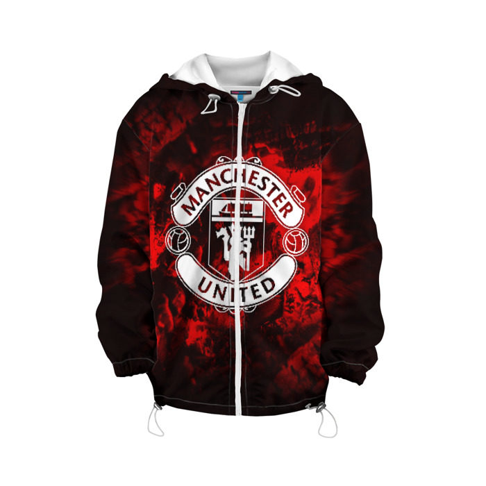 Детская куртка 3D МАНЧЕСТЕР ЮНАЙТЕД фото