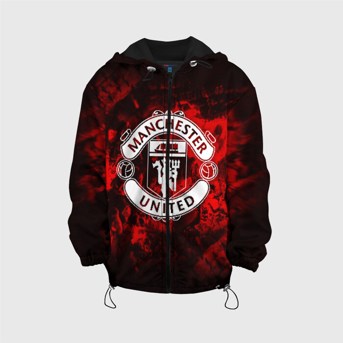 Детская куртка 3D МАНЧЕСТЕР ЮНАЙТЕД фото