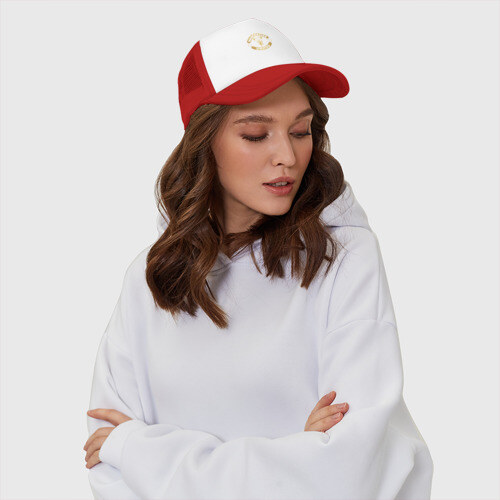 Кепка тракер с сеткой МАНЧЕСТЕР ЮНАЙТЕД GOLD фото