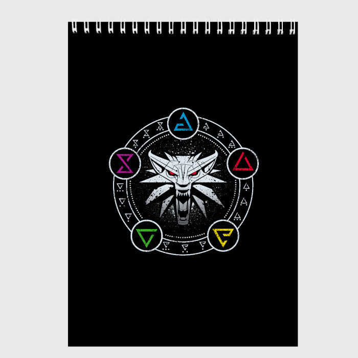 Скетчбук Ведьмачьи Знаки фото