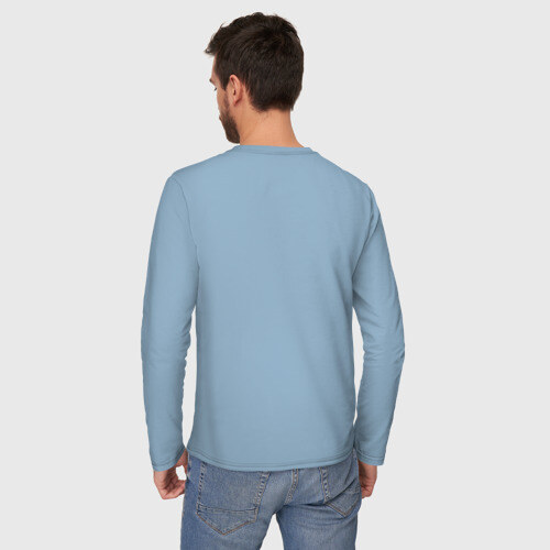 Мужской лонгслив хлопок Jill Valentine фото