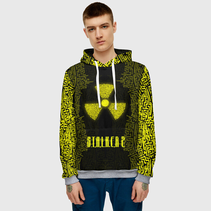 Мужская толстовка 3D Stalker (Oko) фото