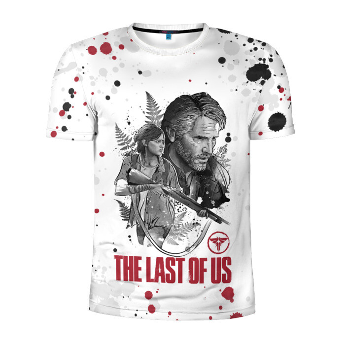 Мужская футболка 3D спортивная The Last of Us фото
