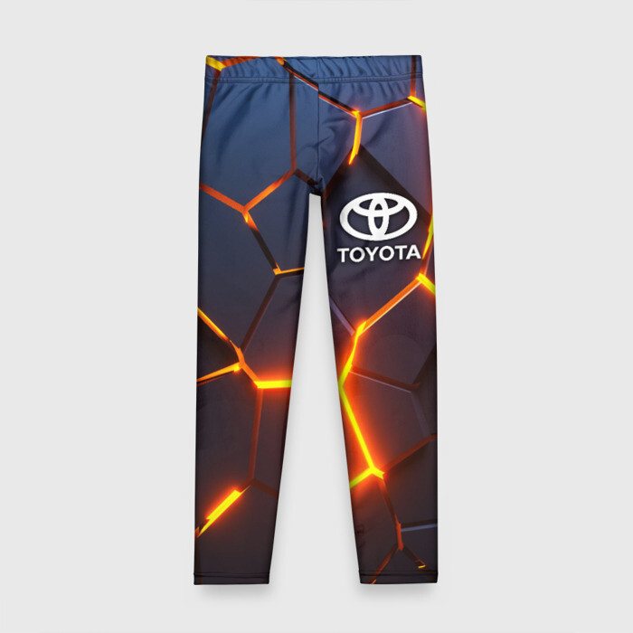 Детские леггинсы 3D TOYOTA | ТОЙОТА фото