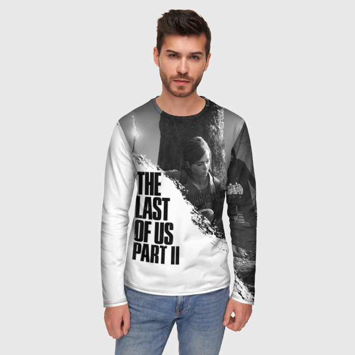 Мужской лонгслив 3D ОДНИ ИЗ НАС 2 ЭЛЛИ фото